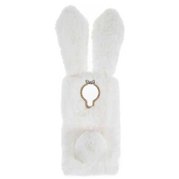 Fluffy Rabbit Nokia G20 / Nokia G10 skal - Vit Vit