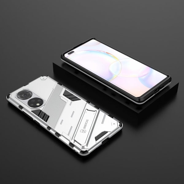 Shockproof Hybrid Deksel med A Modern Touch til Huawei Nova 9 Pro / Honor 50 Pro - Hvit White