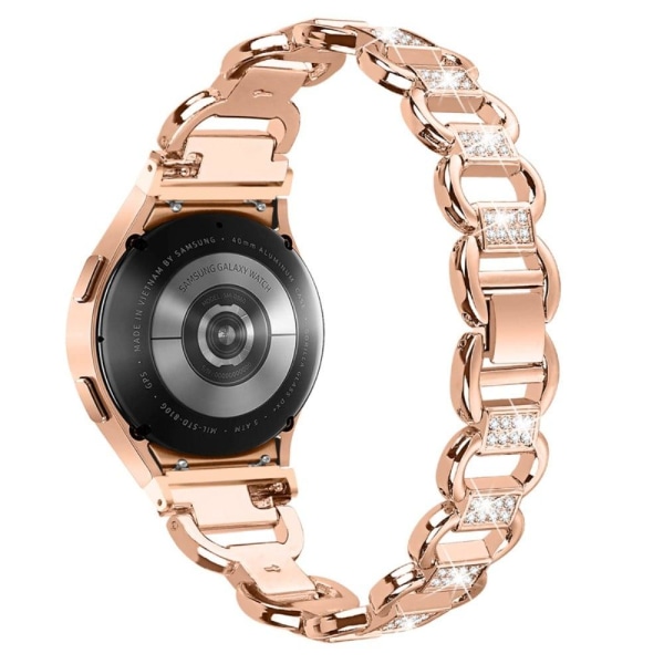 Samsung Galaxy Watch 5 Pro / 5 rhinestone décor watch strap - Ro Rosa