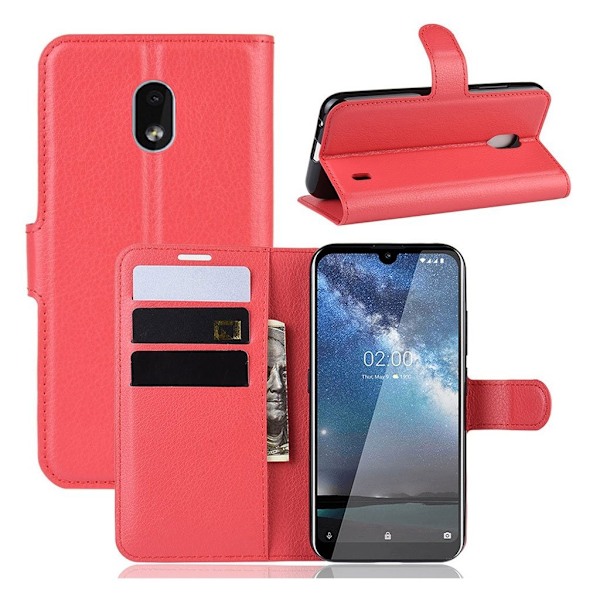 Classic Nokia 2.2 etui - Rød Red