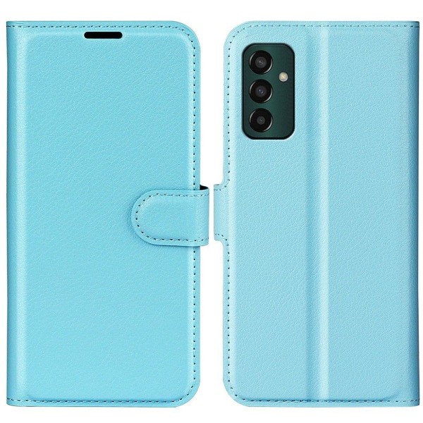 Klassisk Samsung Galaxy M13 4g Flip Etui - Blå Blue