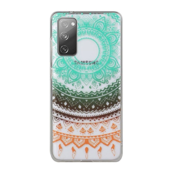 Deco Samsung Galaxy S20 FE 5G / S20 FE etui - farverig blomst Multicolor