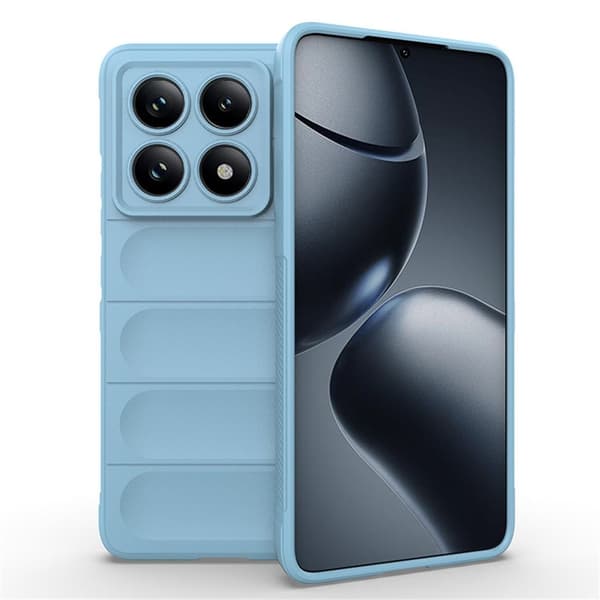 Blødt grebsformet Xiaomi 14T Pro cover - Babyblå Blue