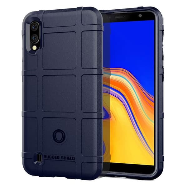 Rugged Shield Samsung Galaxy A10 kuoret - Tummansininen Blue