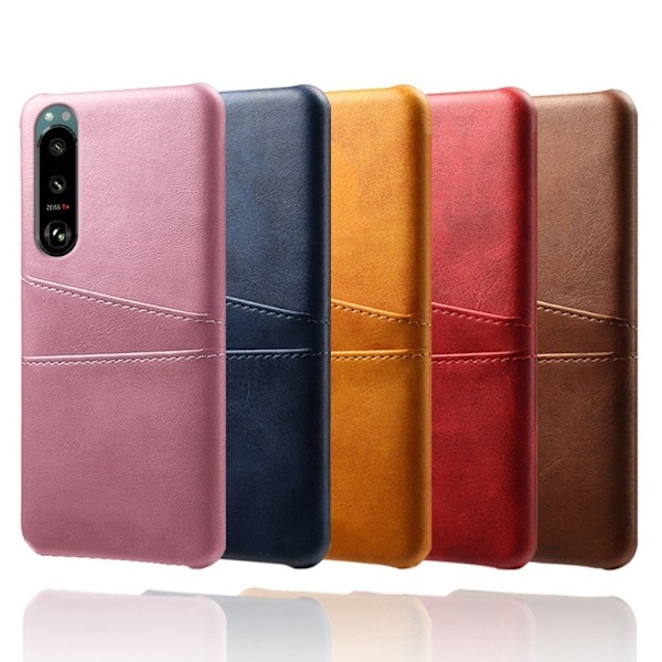 Dual Card case Sony Xperia 5 III - Sort Black