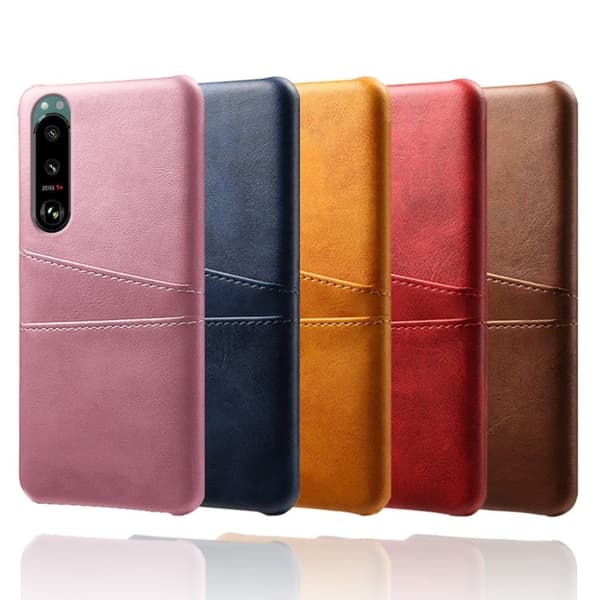 Dual Card Etui Sony Xperia 5 III - Svart Black