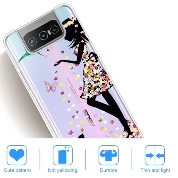 Deco Asus Zenfone 7 Pro cover - Flerfarvet Multicolor