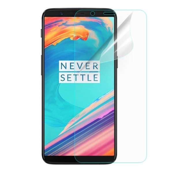 OnePlus 5T näytön suojakalvo - Kirkas Transparent