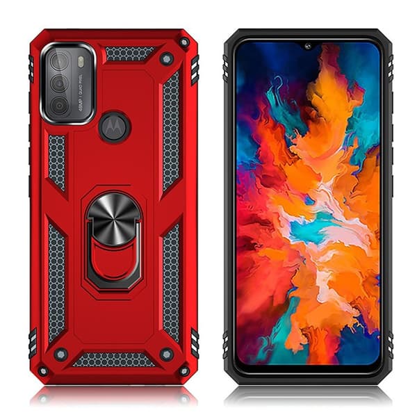Bofink Combat Motorola Moto G50 cover - Rød Red