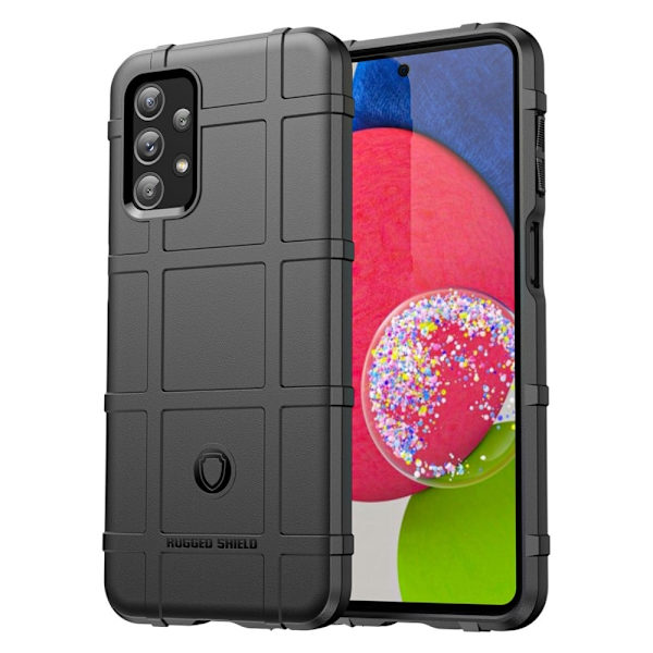 Rugged Shield Samsung Galaxy A23 cover - Sort Black