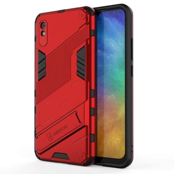 Støtsikkert hybriddeksel for Xiaomi Redmi 9A - Rød Red