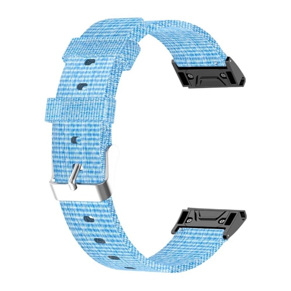 20mm kankainen kellohihna Garmin-kelloon työkalulla - Taivaansininen Blue