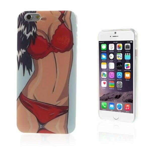 Westergaard (Röd Bikini) iPhone 6 Skal multifärg