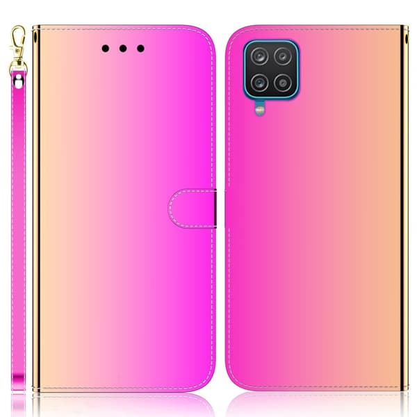 Mirror Samsung Galaxy M32 Flip Suojakotelo - Rose Pink