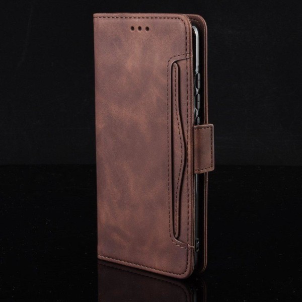 Modernt Alcatel 3X (2020) fodral med plånbok - Brun Brun