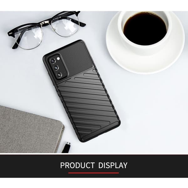 Thunder Samsung Galaxy S20 FE 5G / S20 Fe Etui - Svart Black