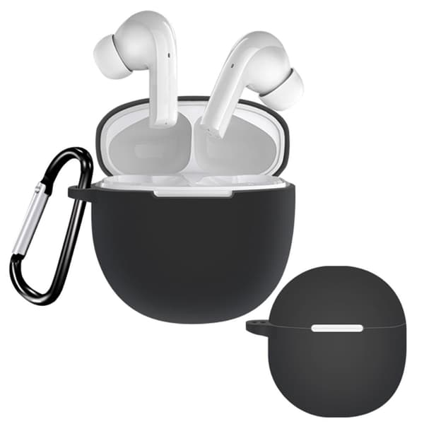 QCY T18 silikoni tapauksessa solki - Musta Black