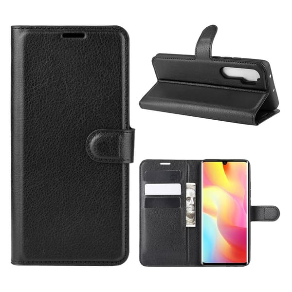 Classic Xiaomi Mi Note 10 Lite fodral - Svart Svart