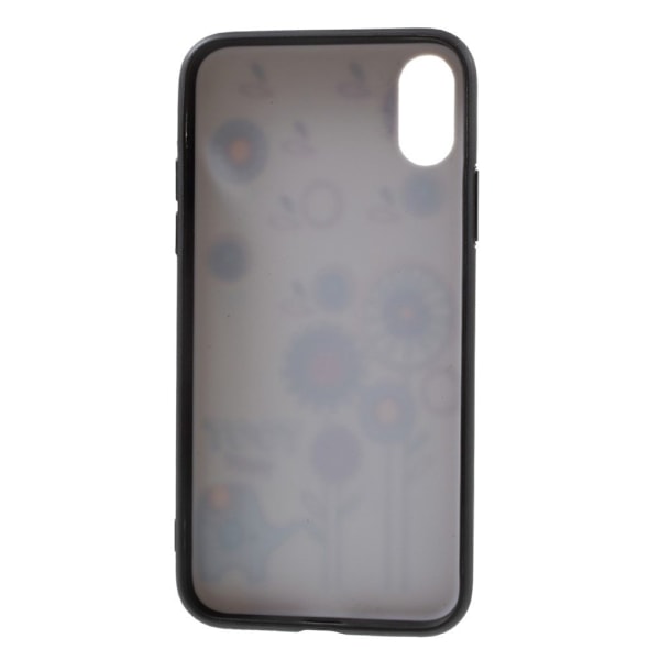 iPhone X Skal med ett läckert motiv - Blommor multifärg