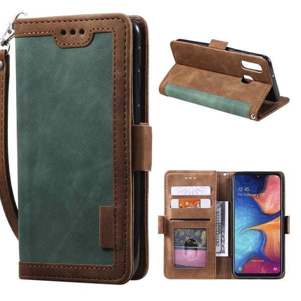 Surburbian Samsung Galaxy A20e veske - Grønn Green