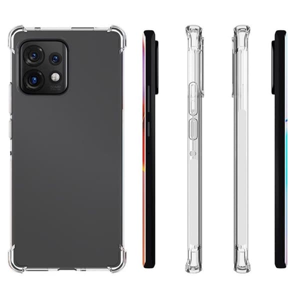 Lux-Case Airbag-deksel for Motorola Moto X40 Transparent