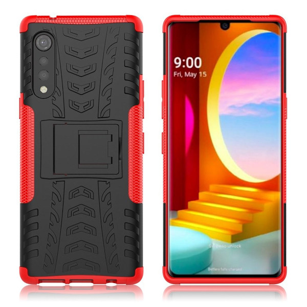 Offroad kuoret - LG Velvet - Punainen Red