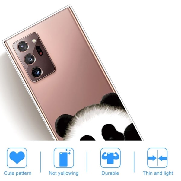 Deco Samsung Galaxy Note 20 Ultra Etui - Panda White