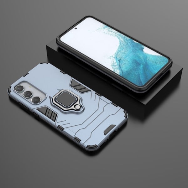 Støtsikkert Samsung Galaxy A35 Panther-telefonetui - Blå Blue