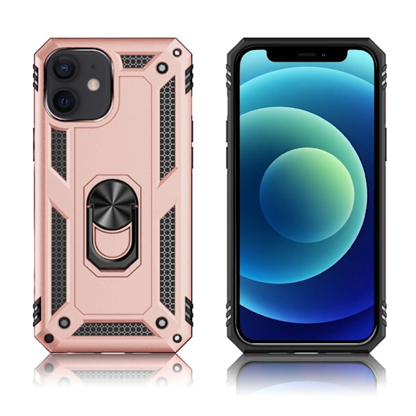 Bofink Combat iPhone 12 Mini skal - Rosa Rosa
