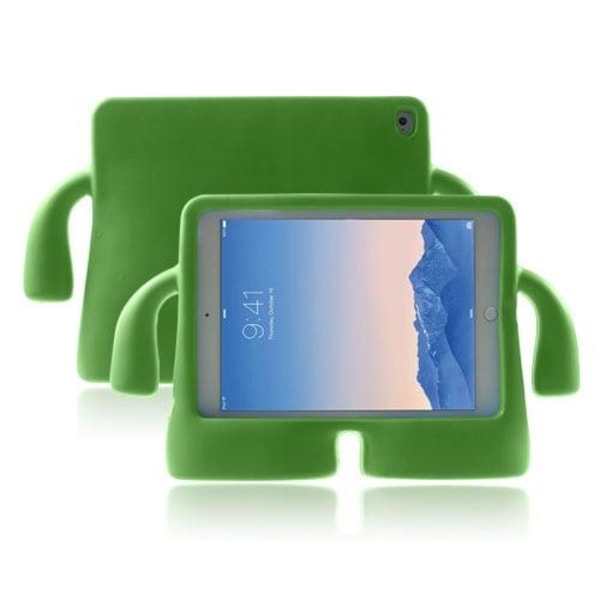 Kids Cartoon iPad Air 2 Ekstra Beskyttende Etui - Grøn Green