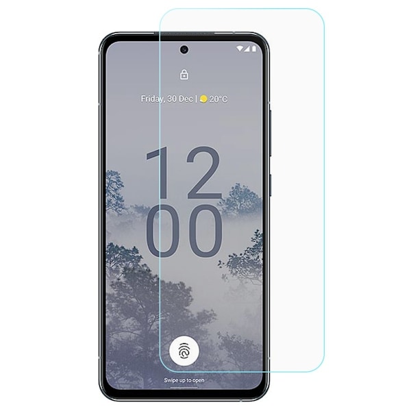 0.3mm karkaistua lasia Nokia X30 näytönsuojat Transparent