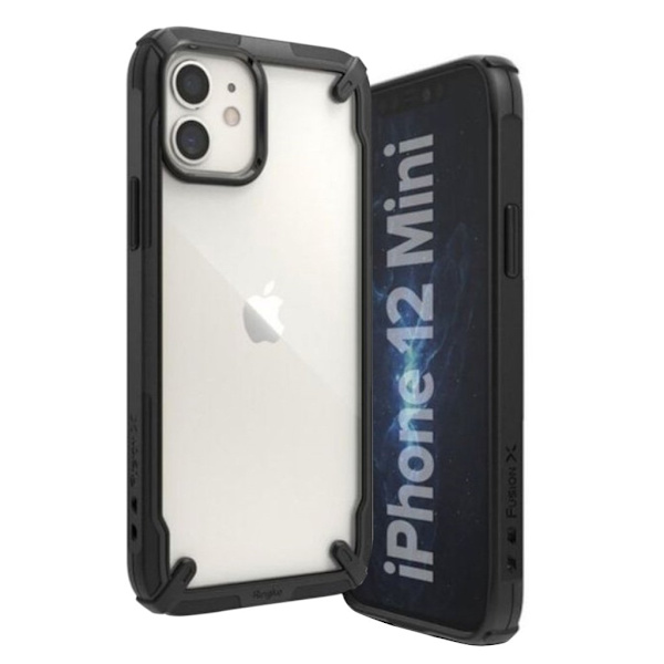 Ringke FUSION X - iPhone 12 mini - Sort Black