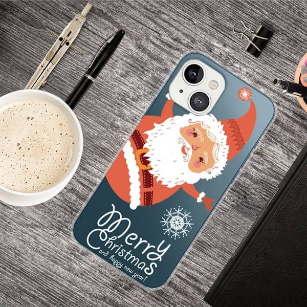 Joulu iPhone 13 Mini tapauksessa - Santa Multicolor