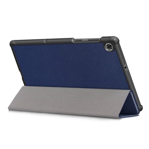 Lenovo Tab M10 FHD Plus simple tri-fold leather case - Blue Blue