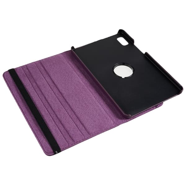 Lenovo Tab M9 enkelt læderetui med elastisk bånd - Lilla Purple