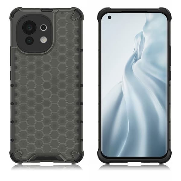 Bofink Honeycomb Xiaomi Mi 11 Etui - Svart Black