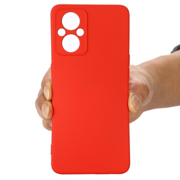 Matte Liquid Silikone Cover til OnePlus Nord N20 5G - Rød Red