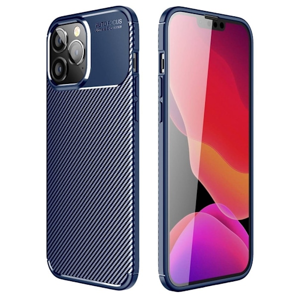 Carbon Shield iPhone 14 Pro skal - Blå Blå