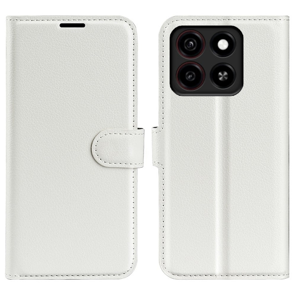 Classic ZTE Blade A35 flip etui - Hvit White