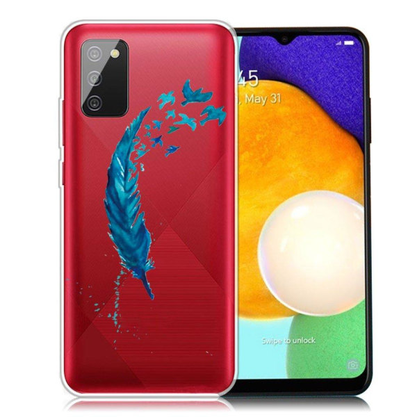 Deco Samsung Galaxy A03s cover - Blå Blue