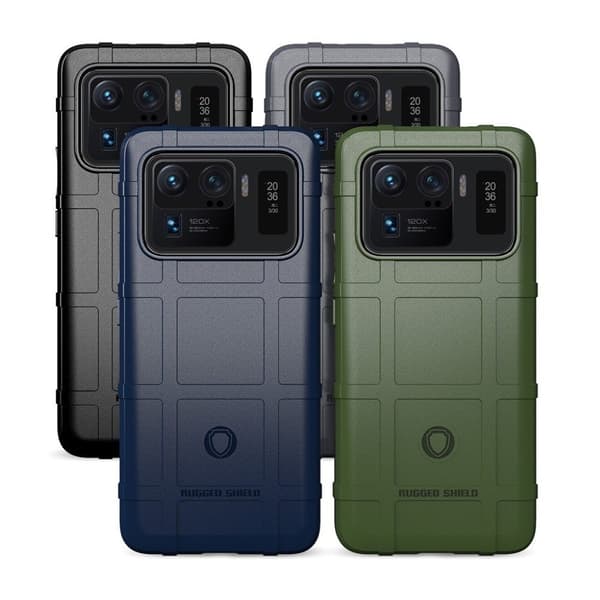 Rugged Shield Etui Xiaomi Mi 11 Ultra - Grøn Green