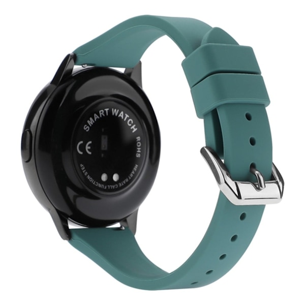 20 mm universal klockarmband i silikon - Grön Grön