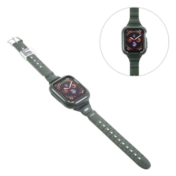 Apple Watch Series 6 / 5 44mm vævet rem ramme build - grøn Green