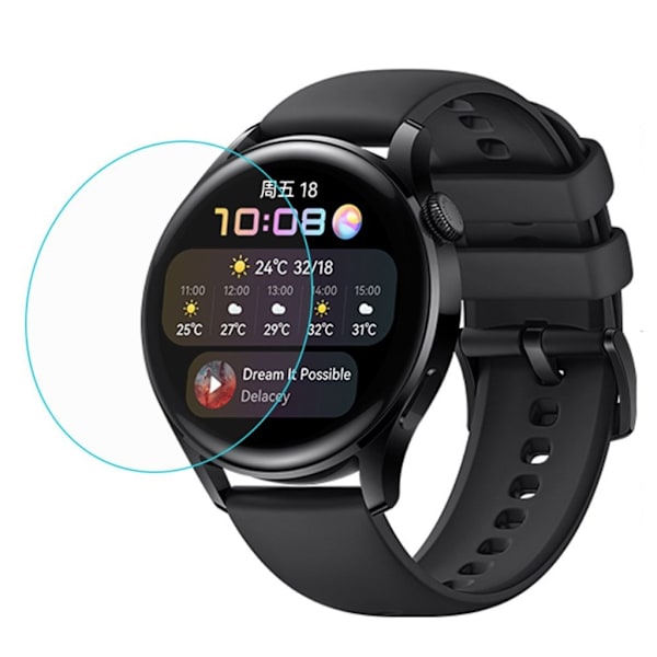 Huawei Watch 3 näytönsuoja Transparent