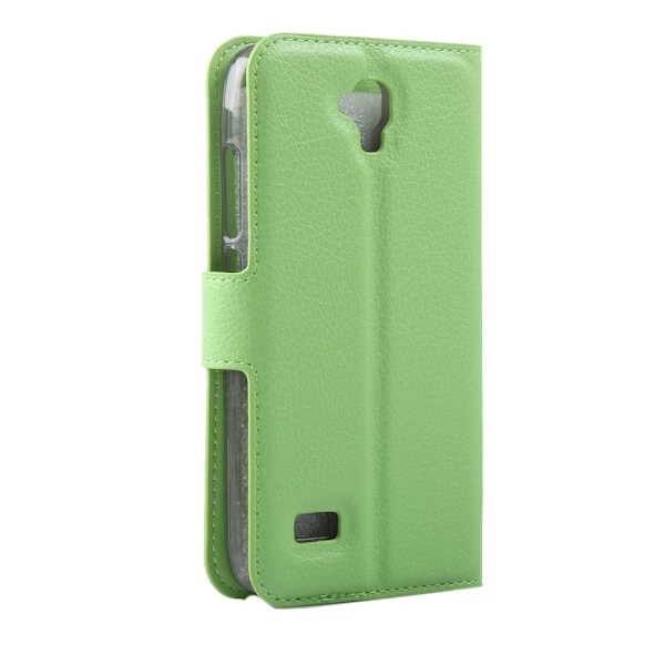 Mankell Huawei Y5 Y560 Nahkakotelo Korttitaskuilla - Vihreä Green