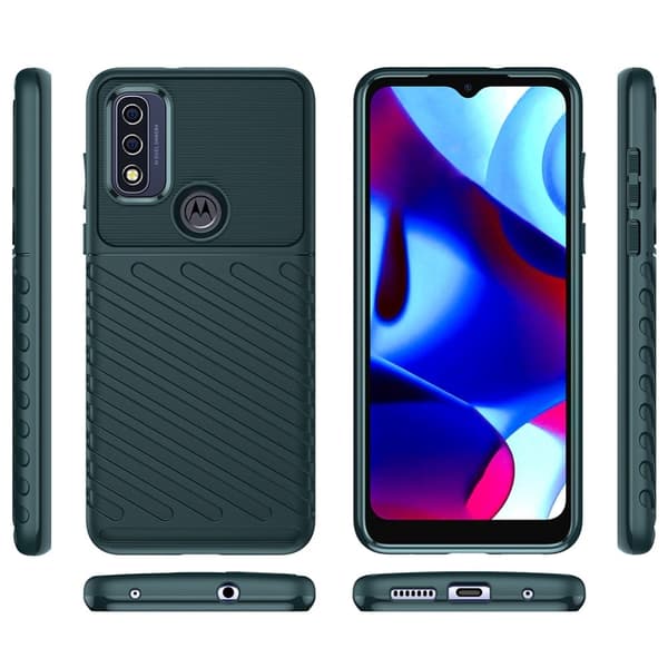 Thunder Motorola G Pure Etui - Grønn Green