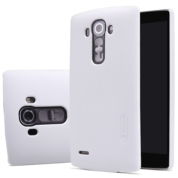 Nillkin LG G4 Stylus Hårdt Cover Med Skærmbeskyttelse - Hvid White
