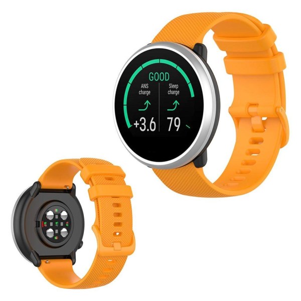 Polar Ignite / Garmin Vivomove 3 silikone Urrem - Gul Yellow