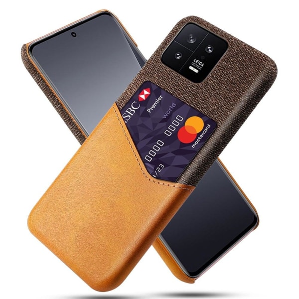 Bofink Xiaomi 13 Card Suojakuori - Oranssi Orange