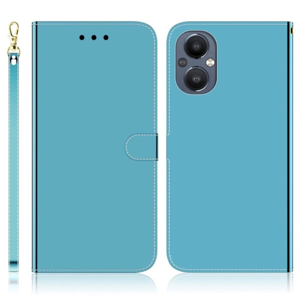 Mirror OnePlus Nord N20 5G Flip Etui - Blå Blue